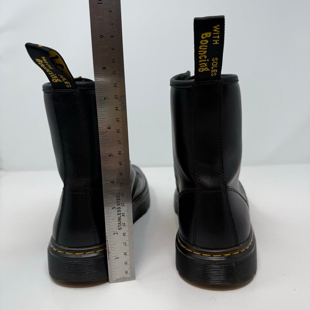 Dr. Martens Zavala Boots Men's 9 Women's 10 Black Combat Boots AW004 SK08V - Picture 8 of 12